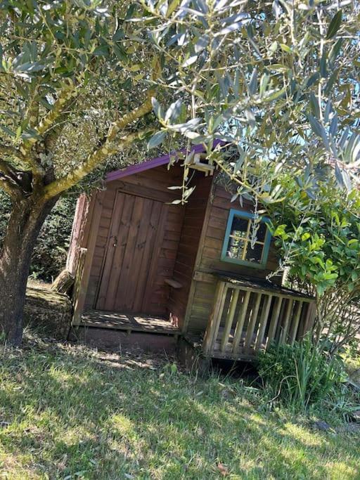 Вилла Un Havre De Paix Au Perigord Anlhiac Экстерьер фото